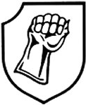 insignia of the 17. SS-Panzergrenadier-Division (Götz von Berlichingen) der Wehrmacht.